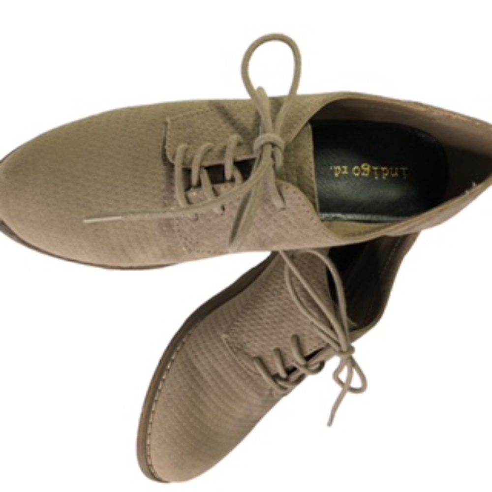 Indigo Rd Lace up Tan Women Shoe Size 5